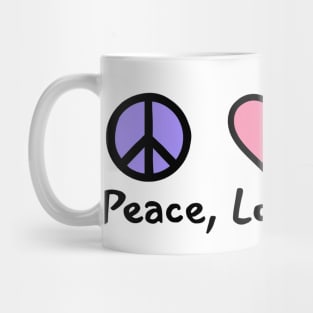 Peace Love and Mail Mug